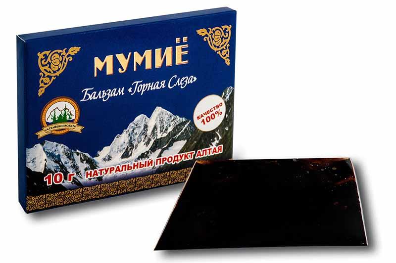 Биологически активная добавка к пище «Мумие Горная Слеза» 10г.