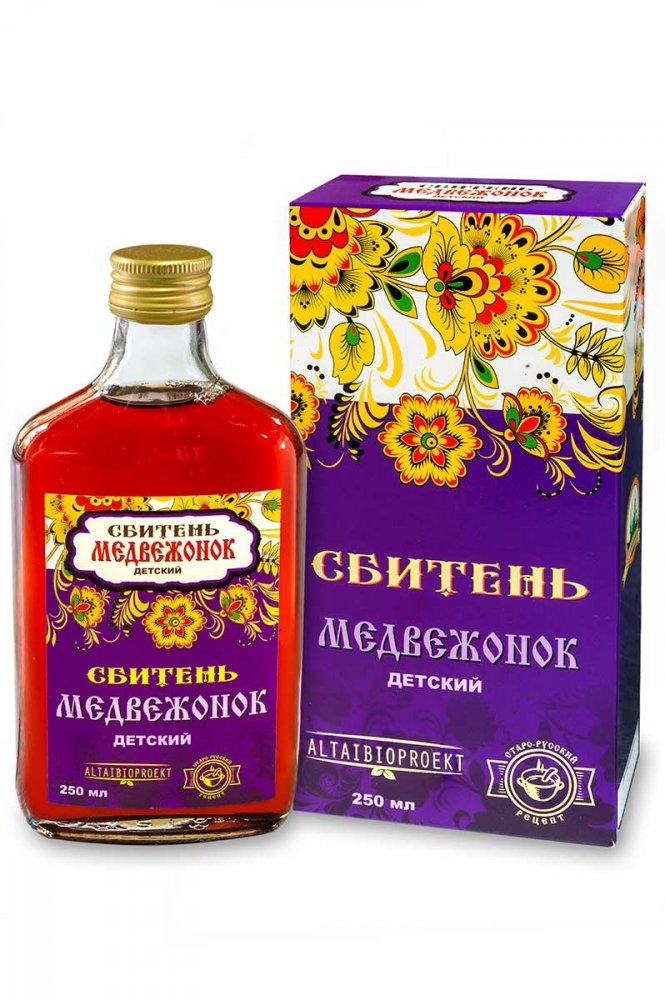 Сбитень «Медвежонок» (Детский /250 мл)