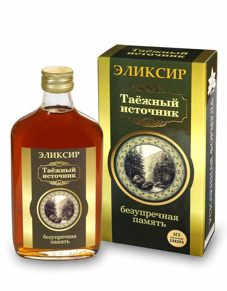 «Таёжный источник» безупречная память (Объём: 250мл.)