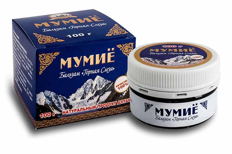 Биологически активная добавка к пище «Мумие Горная Слеза»100г.