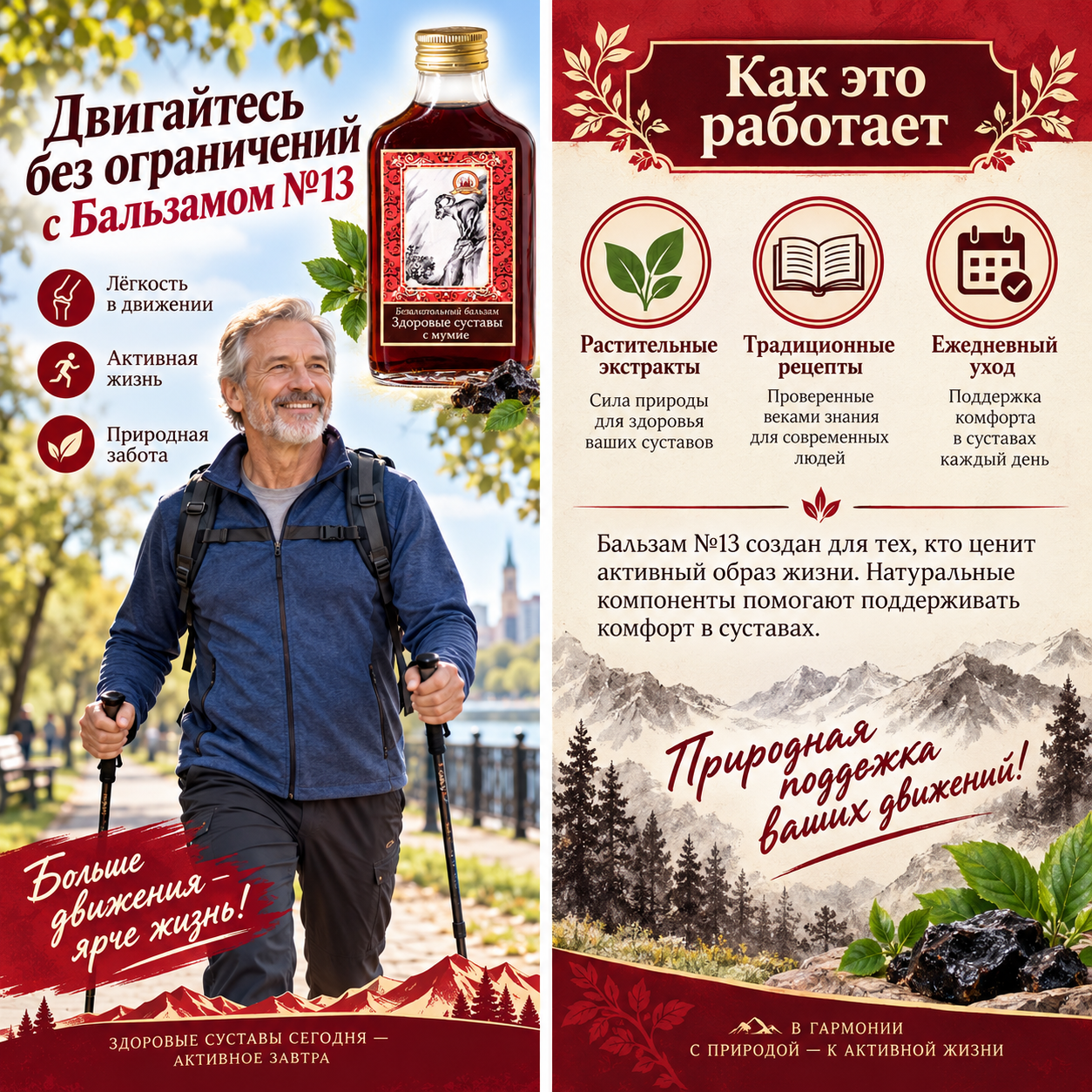 №13 «Здоровые суставы» с мумие (Объём: 250мл.)